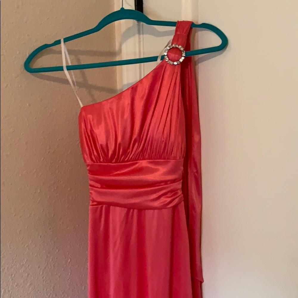 A Size 1 salmon color dress !